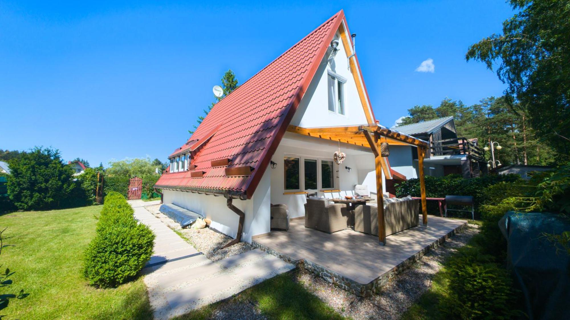 Dom Wakacyjny Za Zakretem Rowy  Exterior foto